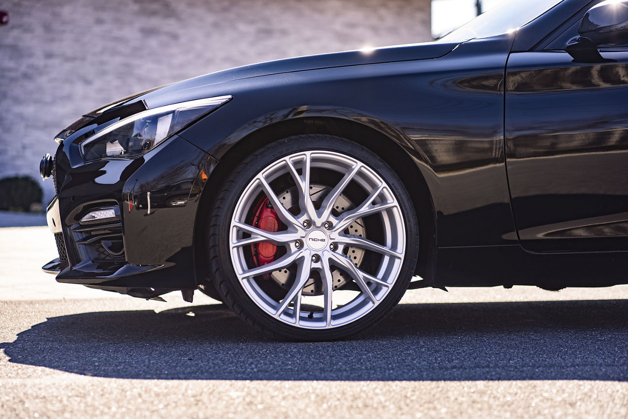 2021 Infiniti Q50 - Niche NOVARA - Silver | Wheel Pros